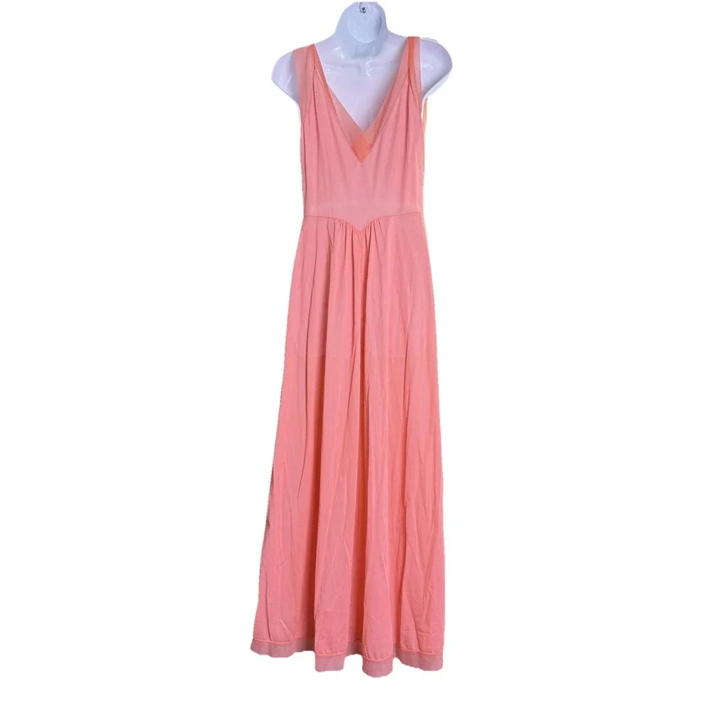 VTG Vanity‎ Fair Babydoll Nightgown Small Sheer Empire Waist Coquette Romantic